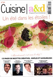 Cuisine d'aujourd'uhi et de demain juillet 2014