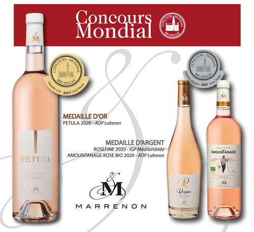 Mondial de Bruxelles Section Rosés